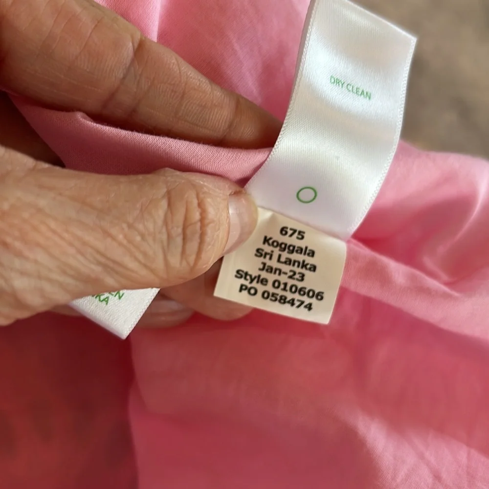 Lilly Pulitzer Pink Eyelet Koggaia Dress